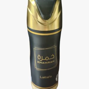 Lattafa Khamrah Body Spray 200ml – Sweet Oriental Cinnamon & Vanilla Fragrance
